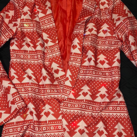 🆕 Christmas Light-Up Blazer - Picture 5 of 5